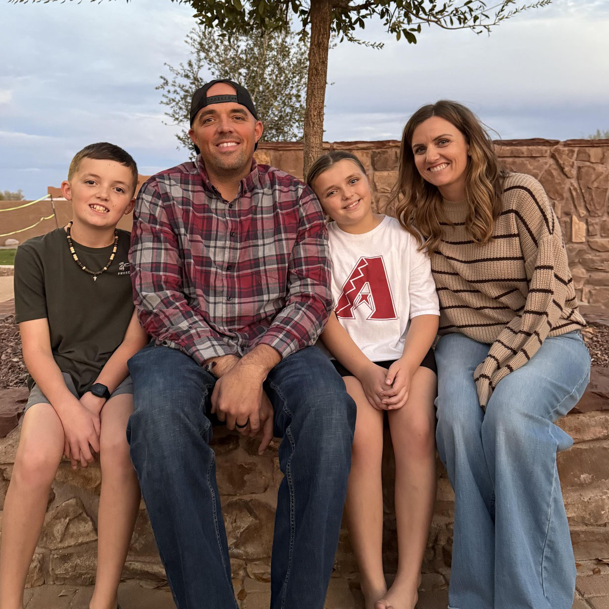 Spenser Garner and family — ABC Pool Service